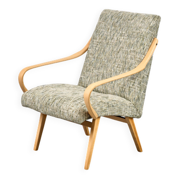 Fauteuil vintage par Jaroslav Šmídek pour TON, années 1960, Tchécoslovaquie