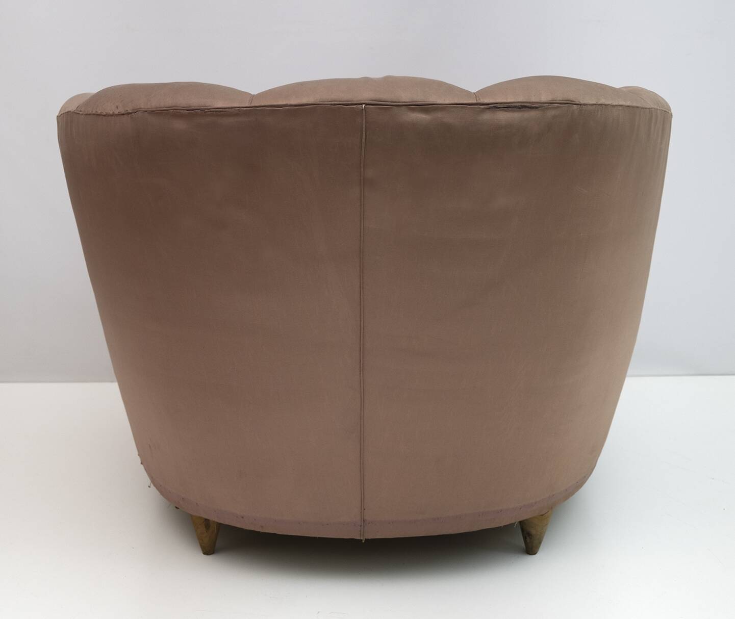 Gio Ponti Midcentury Rare Italian Curved Armchairs "Casa E Giardino" 1936