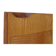 Brutalist Style Italian Dry Bar made of Oak Wood, Hand-carved Drinks Cabinet