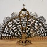 Fire firewall fan peacock bronze