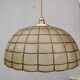 Suspension nacre et laiton 1960