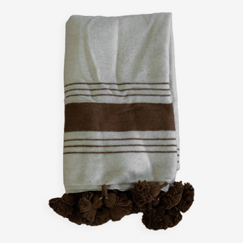 Moroccan wool blanket