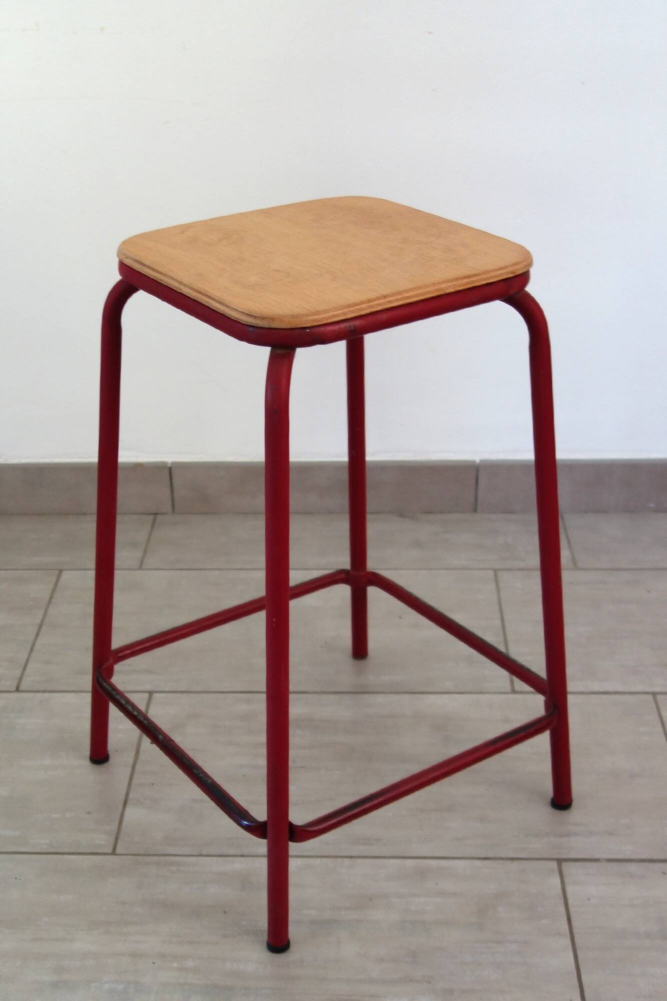 Tabouret industriel vintage