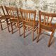 Set of 4 vintage Luterma beech bistro chairs – 1950s