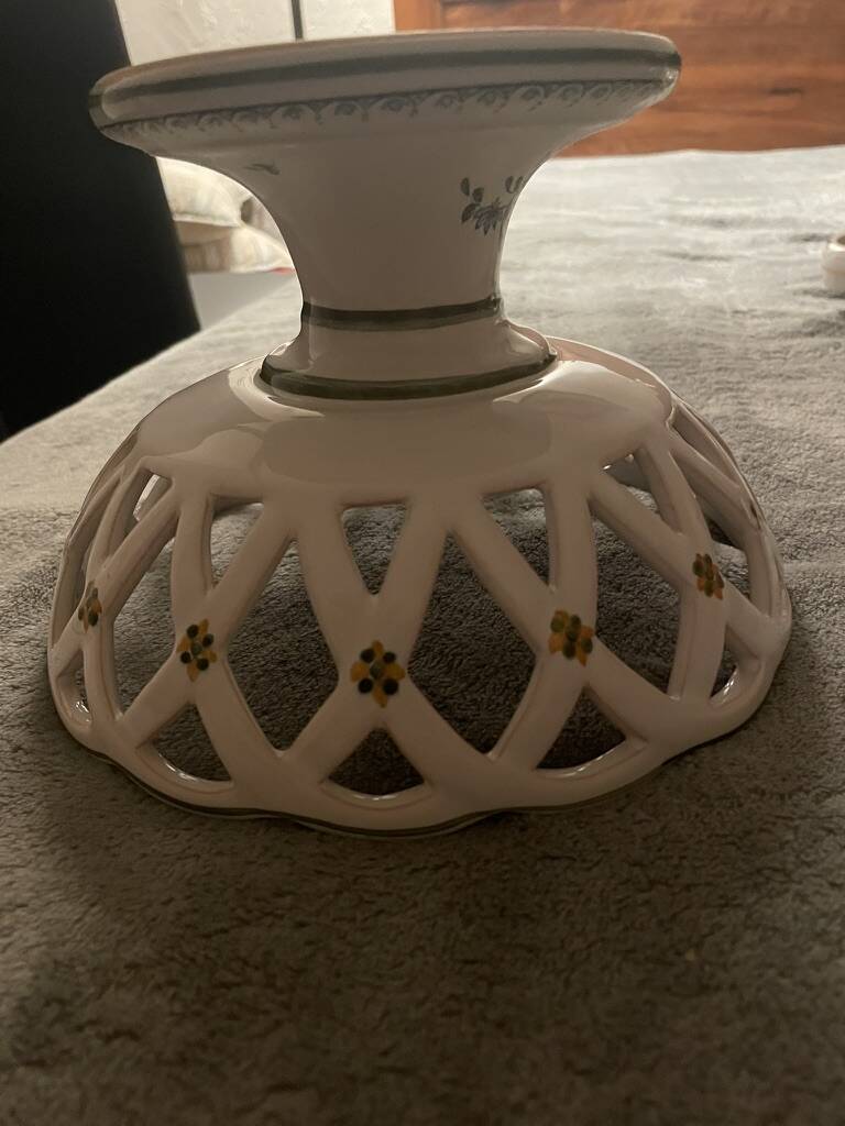 Lallier fruit bowl from Moustiers