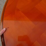 Large oval table in Regency style, extensions under the top.