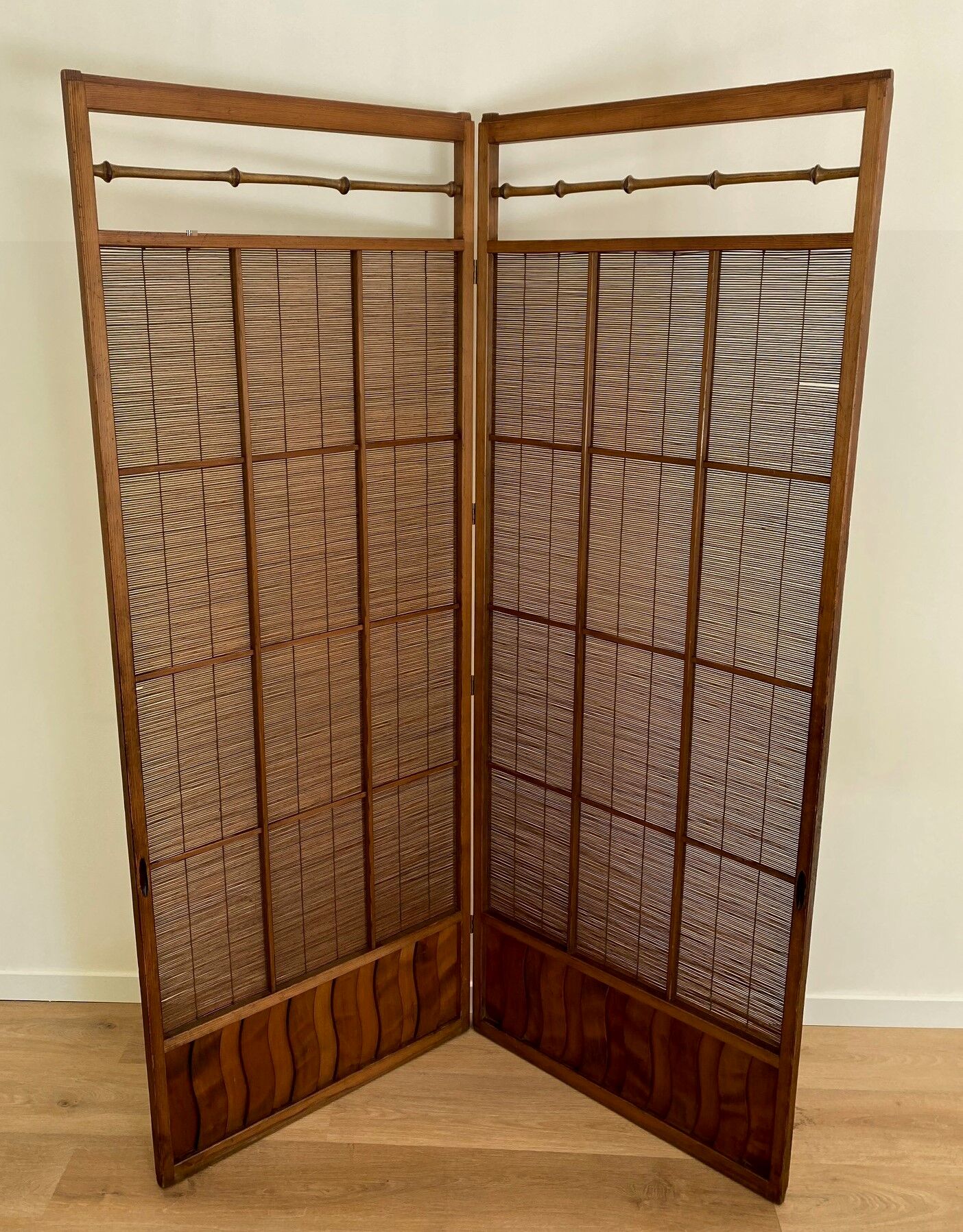Japanese bamboo screen