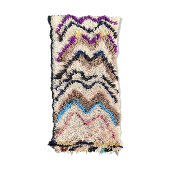 Tapis berbere marocain en laine Azilal 75x180cm