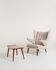 “Papa Bear” armchair and ottoman by Hans J. Wegner for A.P. Stolen, Denmark