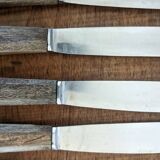 Set of 12 horn handle knives