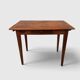 Petite table de ferme rustique en bois massif – Fin XIXe / Début XXe