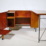 Mid-Century sideboard desk combination in teak, 1960s
