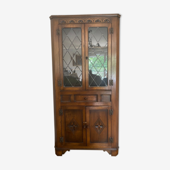 Rustic solid wood cabinet