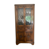 Rustic solid wood china buffet