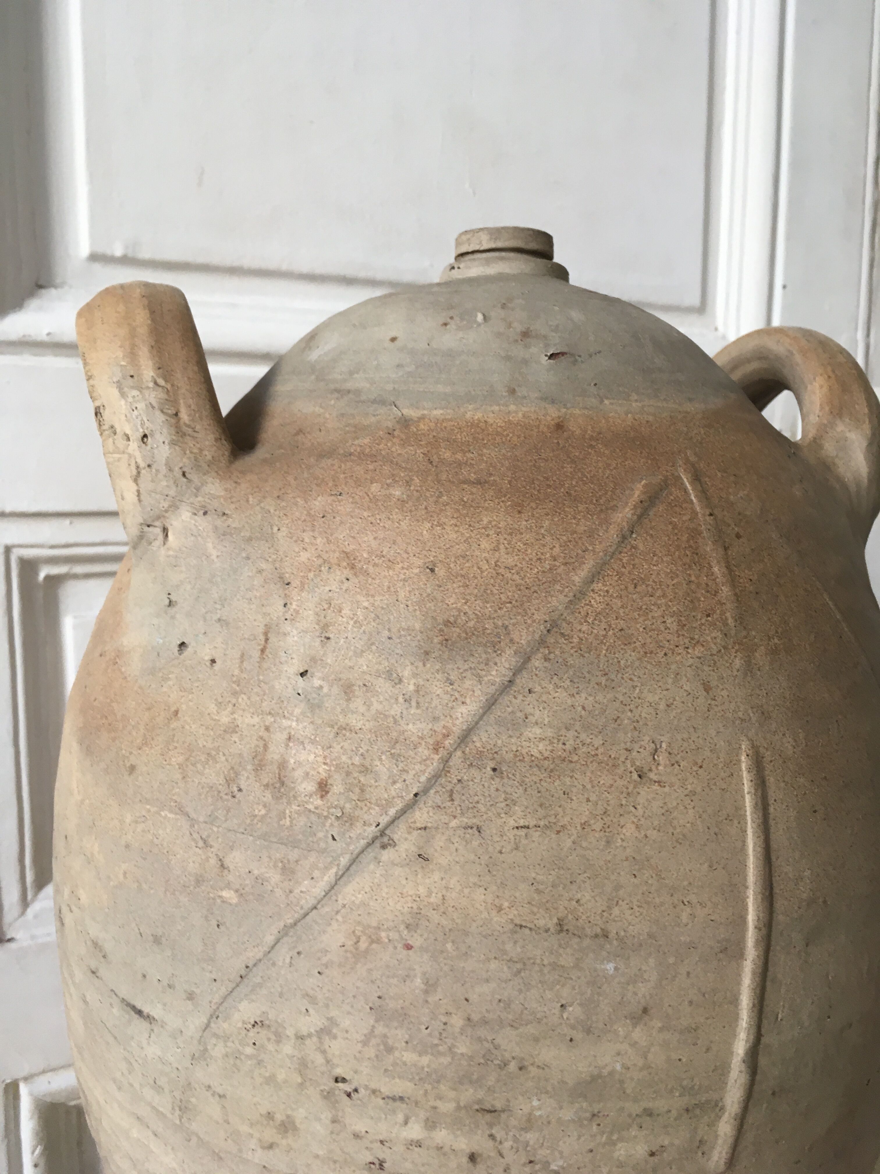 Ancient terracotta jar