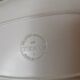 Assiette vintage motif fleur orange tefal melaminé made in France