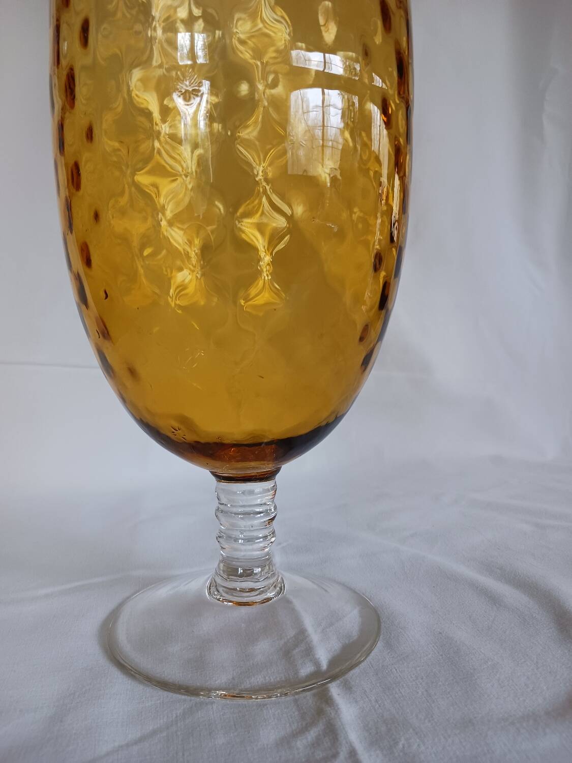 Large Empoli Italian blown vase