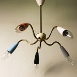 Lustre araignée vintage, Italie, 70's