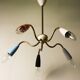 Vintage spider chandelier, Italy, 70's.