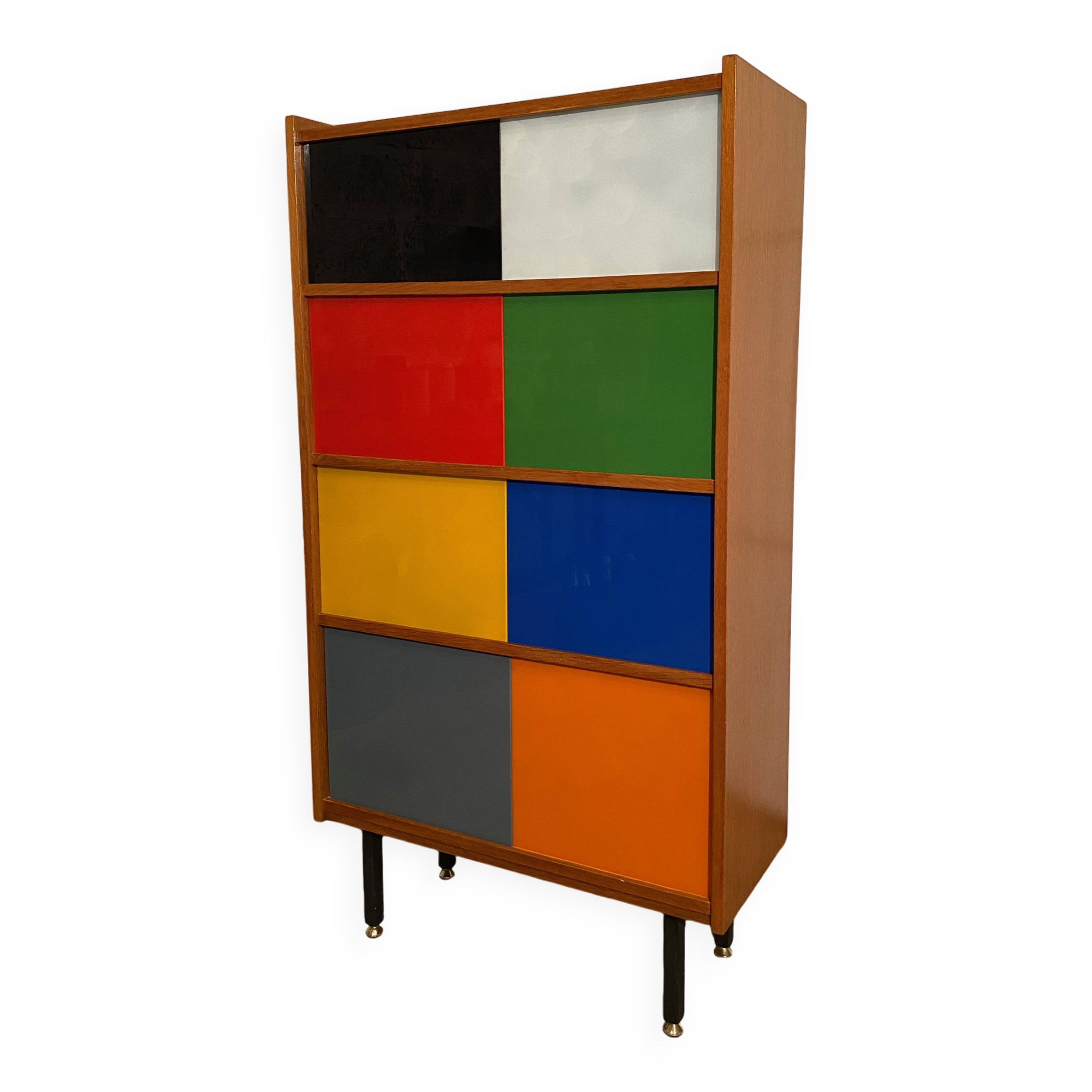 Bibliothèque/vitrine vintage