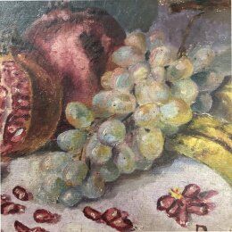 Still life painting "Exotic Fruits" 1912