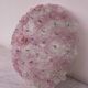 Charming Murano Ceiling Light Pink Flower by Seguso for Venini, Italy, 1970