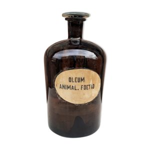 Bouteille d'apothicaire, oleum