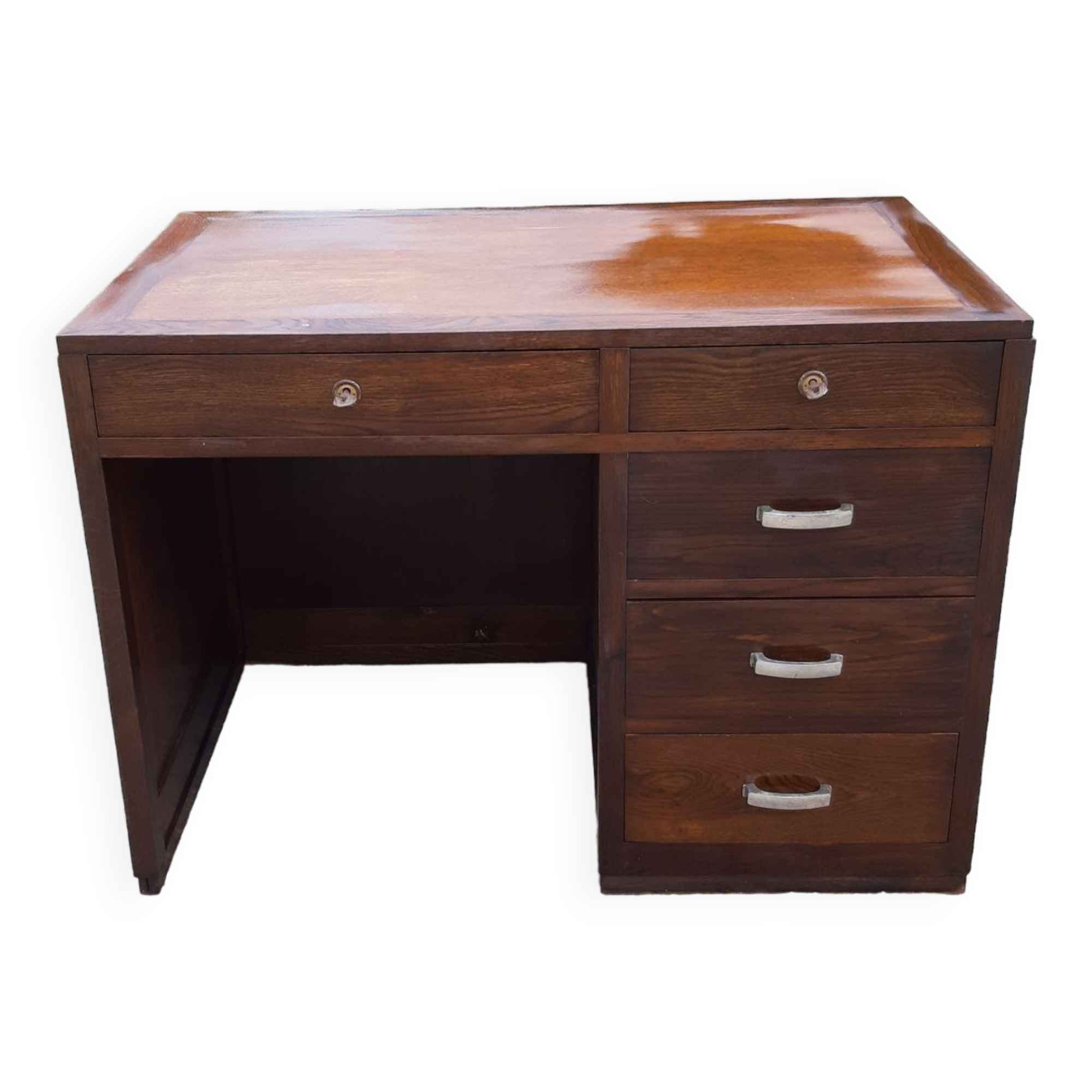 Oak wood desk from the 1930s