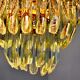 Venini chandelier, 4 levels, murano glass, Italy, 1970