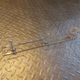 Vintage wall-mounted plexi coat rack