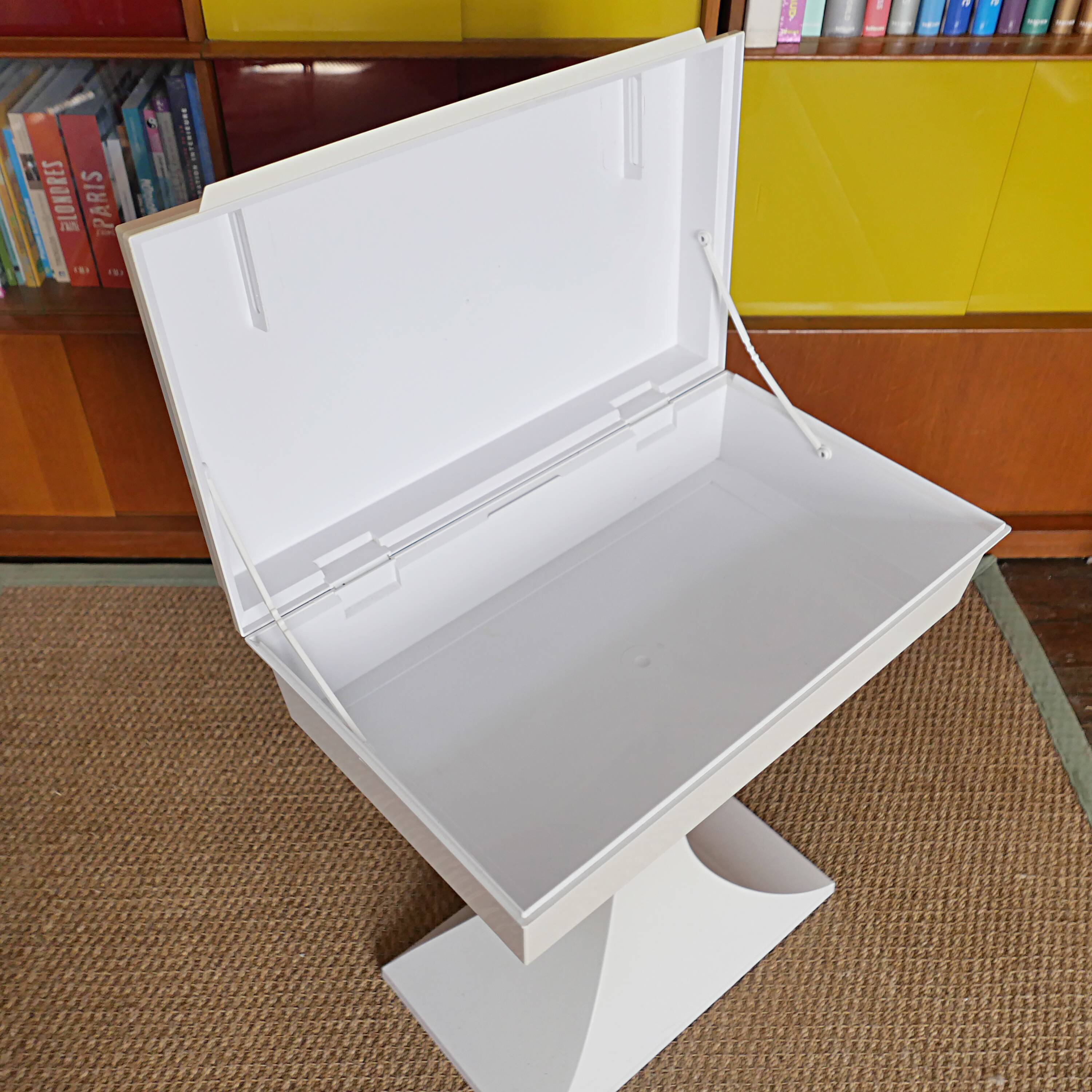 small hairdressing table design furniture MARC HELD Prisunic 1970