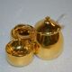 golden LIMOGES porcelain pepper shaker
