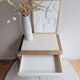 Pair of revisited 1930s bedside tables