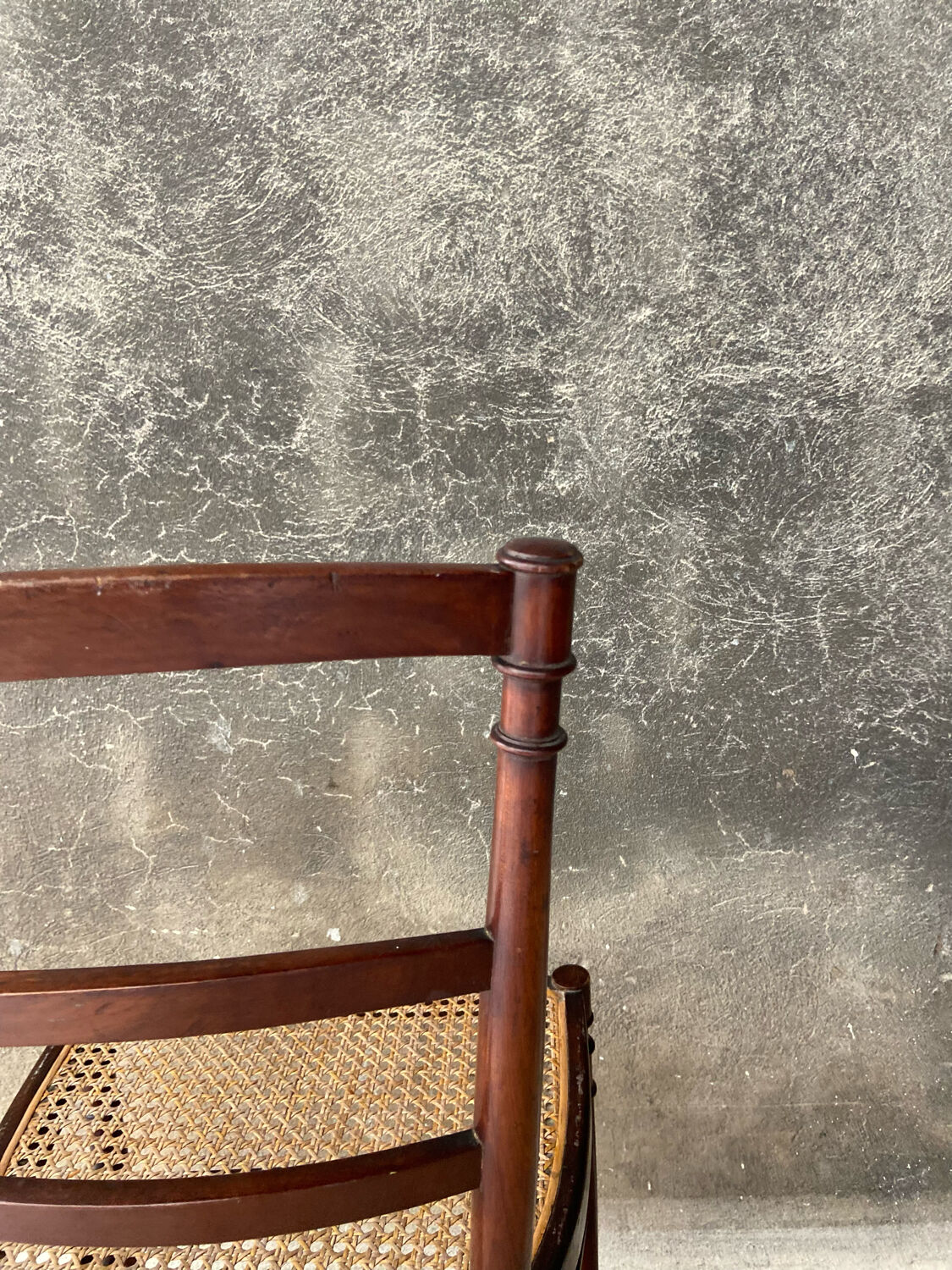 Old chair canned