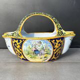 Earthenware planter: Henriot de Quimper