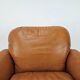 "Piumotto" leather armchair by Arrigo Arrigoni for Busnelli, 1970