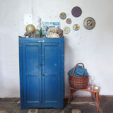 Old solid oak workshop furniture