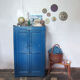 Old solid oak workshop furniture