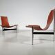 'T3LC' armchairs by Katavolos, Littell and Kelley for Laverne International, 1950s.