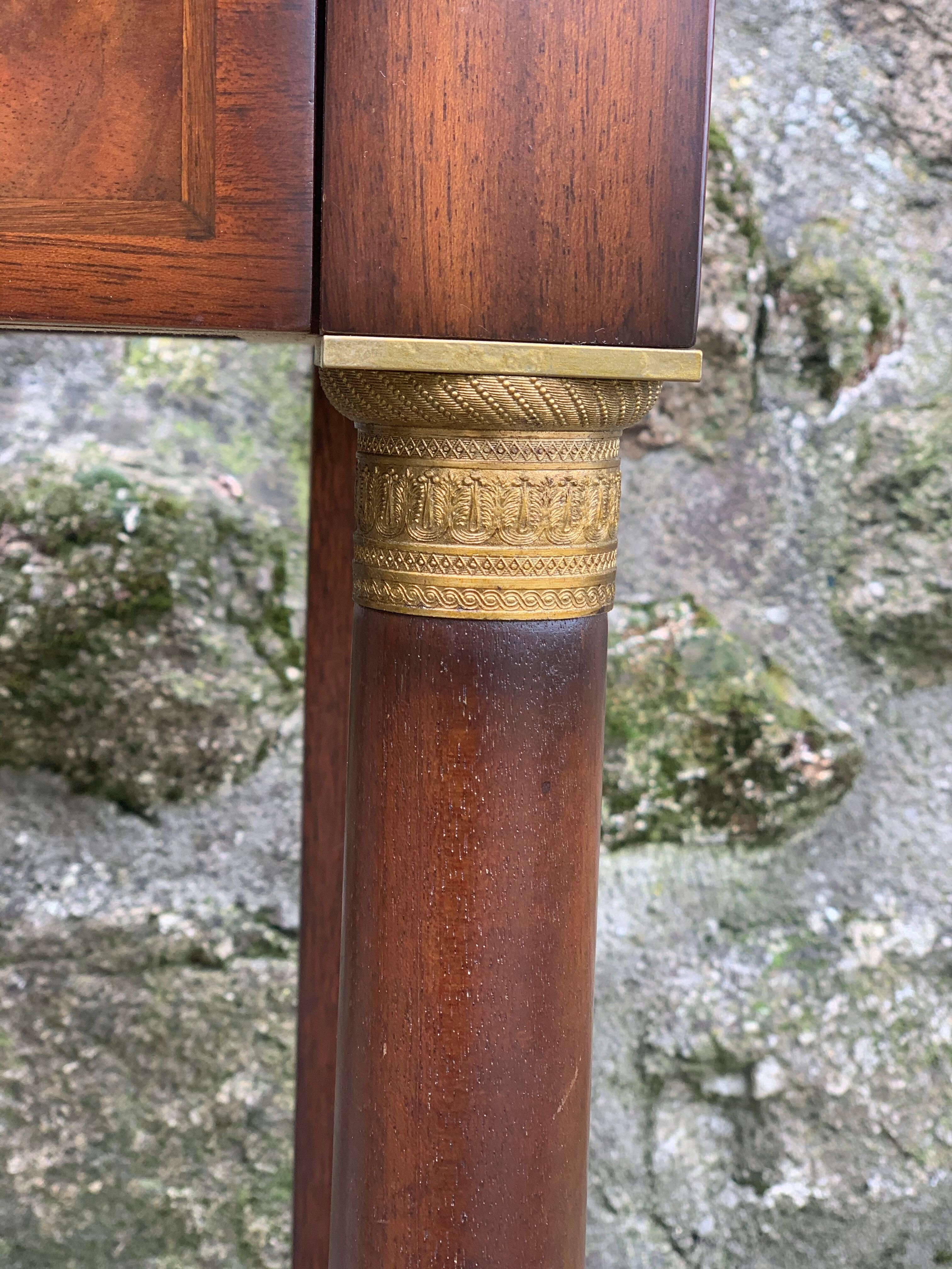 Empire style bedside table