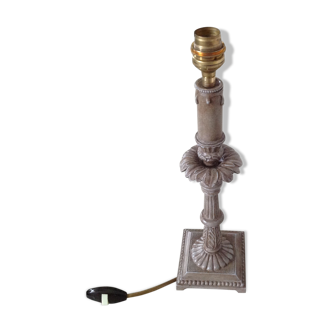 Bronze lamp foot