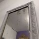 Mirror XIXth gray shabby 77 x 53 cm