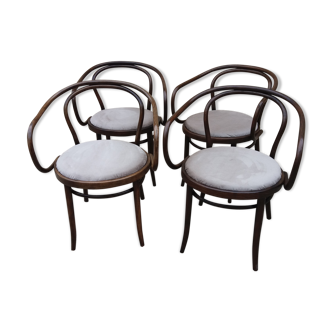 Ensemble de 4 chaises Thonet 209
