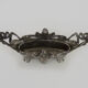 Silver bronze planter Art Nouveau era