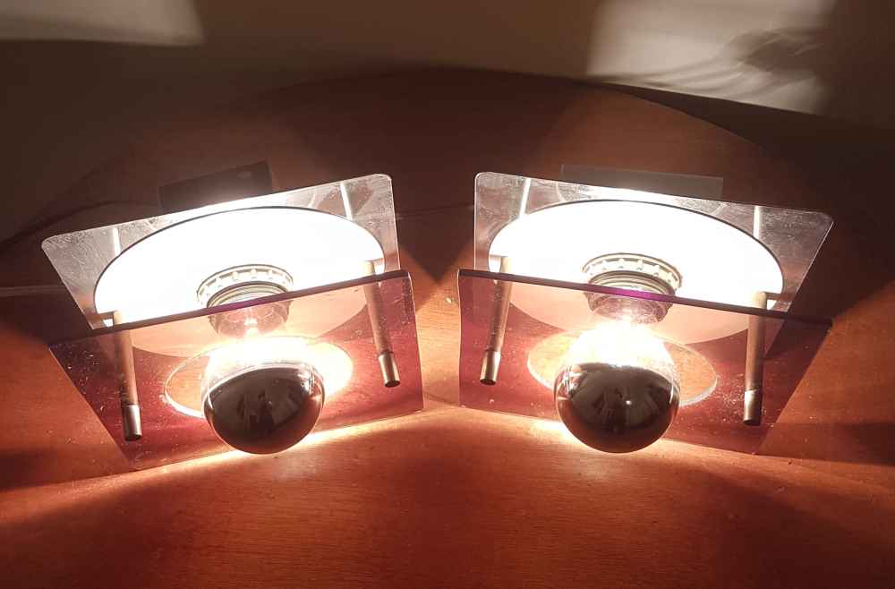 Wall light 70s by Jocelyne Trocmé