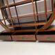 Vintage Asian teak bookcase