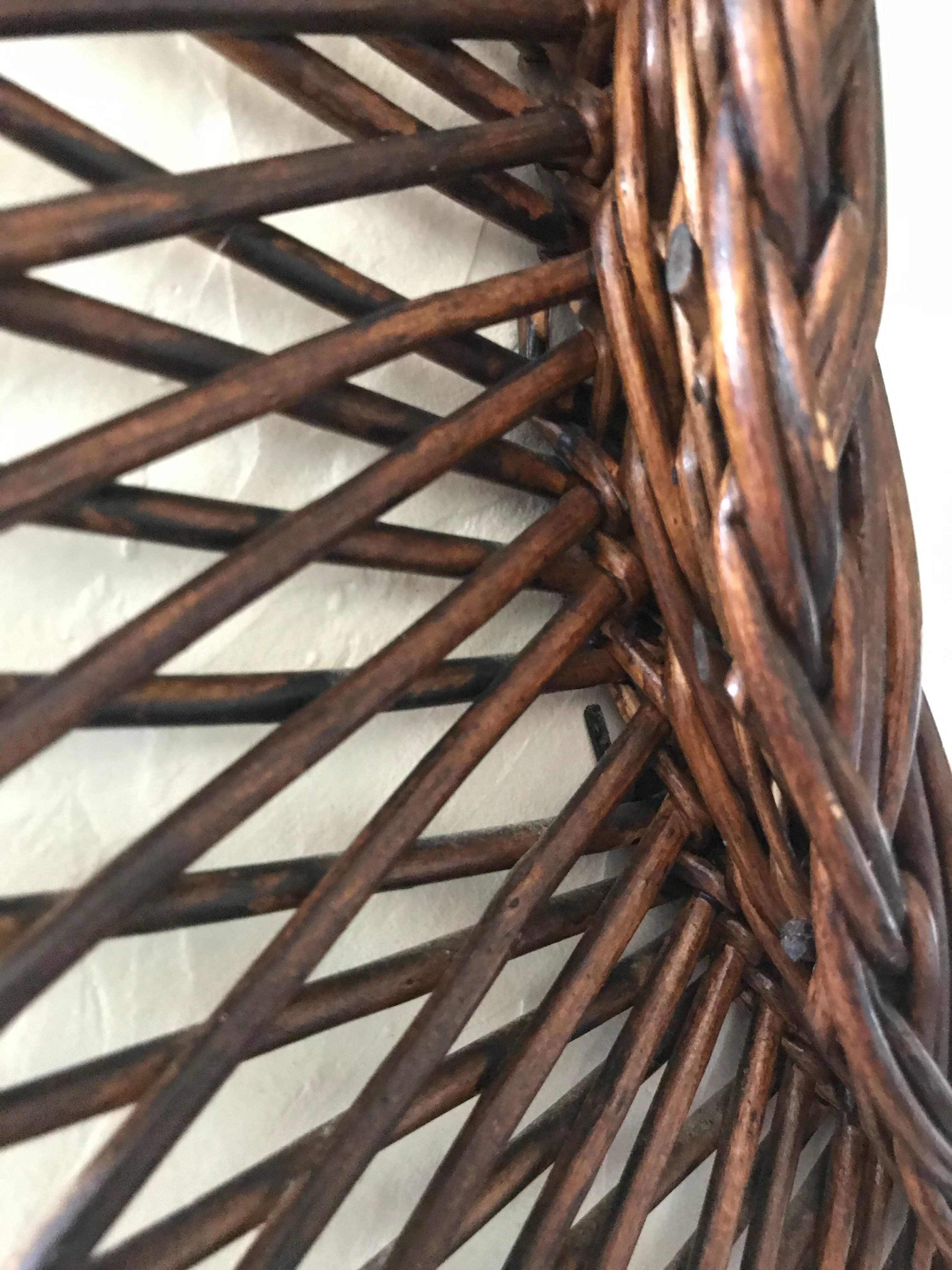 Mirror sun rattan 49cm