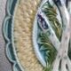 Asparagus plate - Faience Barbotine - XIX century - Salins
