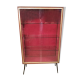 Vitrine années 60 pieds compas