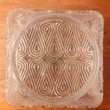 Glass ceiling light
